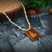 Bageshwar Dham Tulsi Mala With Wooden Hanumanji Locket
