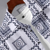 Men's Casual Summer Shirt Set 3D Print Two-piece Co-ord Set