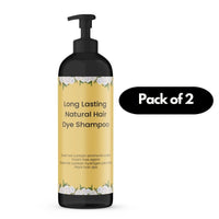 Long Lasting Natural Hair Dye Shampoo 100ML (Pack of 2)