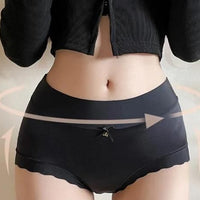 Satin Ice Silk Seamless Panties Pack of 1
