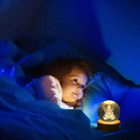 Ganesh Crystal LED Lamp