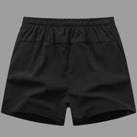 Men's Casual & Stylish Sports Shorts (Combo of Black & Grey)
