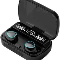 M10 TWS Wireless Earphone Touch Bluetooth Earplugs in The Ear Stereo Sport Headsets Noise Reduction Headphones with Digital Display Black