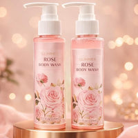 Rose Body Wash 210ml Each (Pack of 2)