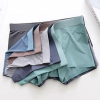 Men's Ice Silk Briefs Boxers (Pack of 5)