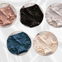 Satin Ice Silk Seamless Panties Pack of 1