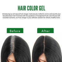 Hair Color Gel - 100% Gray Hair Coverage 125ML (Pack of 2)