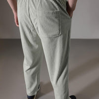 Men's Caudray Fabric Stylish Pants (Grey, Pack of 1)