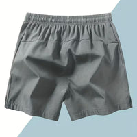 Men's Casual & Stylish Sports Shorts (Combo of Black & Grey)