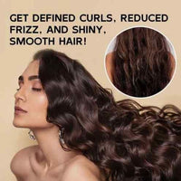 Curl Defining Leave-In Hydrating & Anti-Frizz Styling Hair Cream 30 ml (Pack of 2)